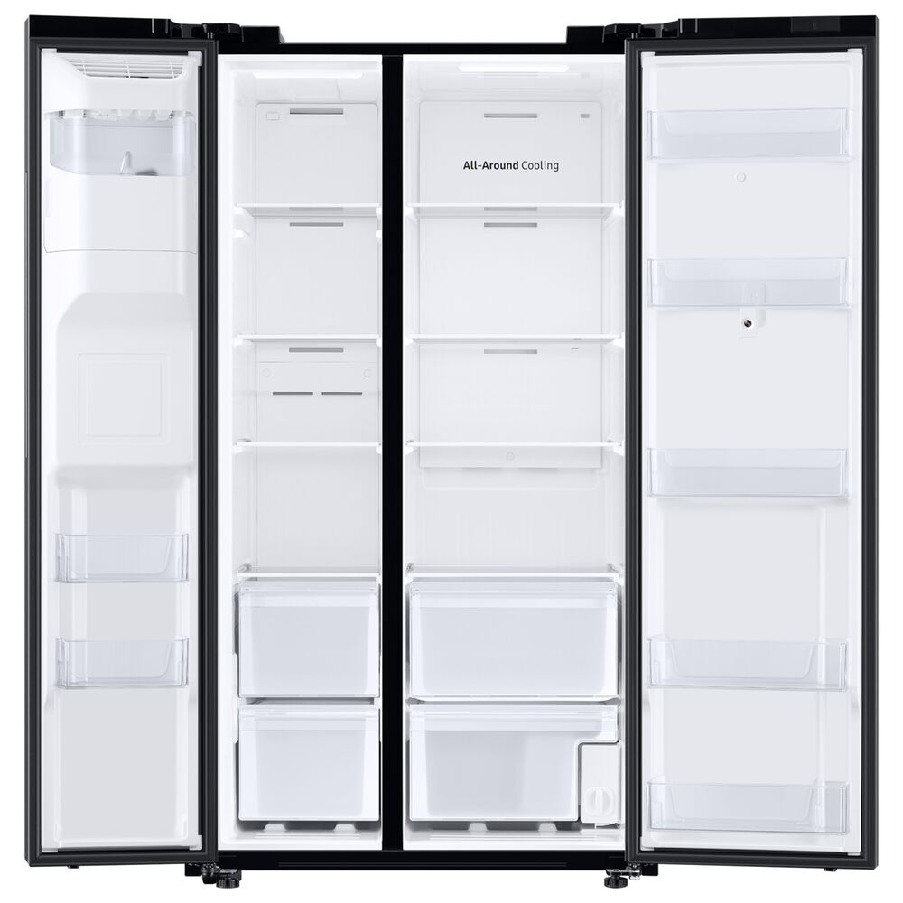 Samsung Refrigerador Side By Side De 585 L Family Hub Color Negro image number 4.0